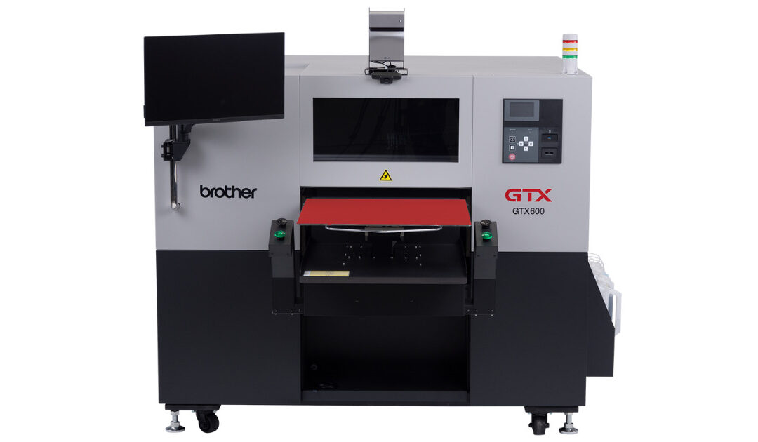 Brother GTX600 direct-to-garment printer with new colours