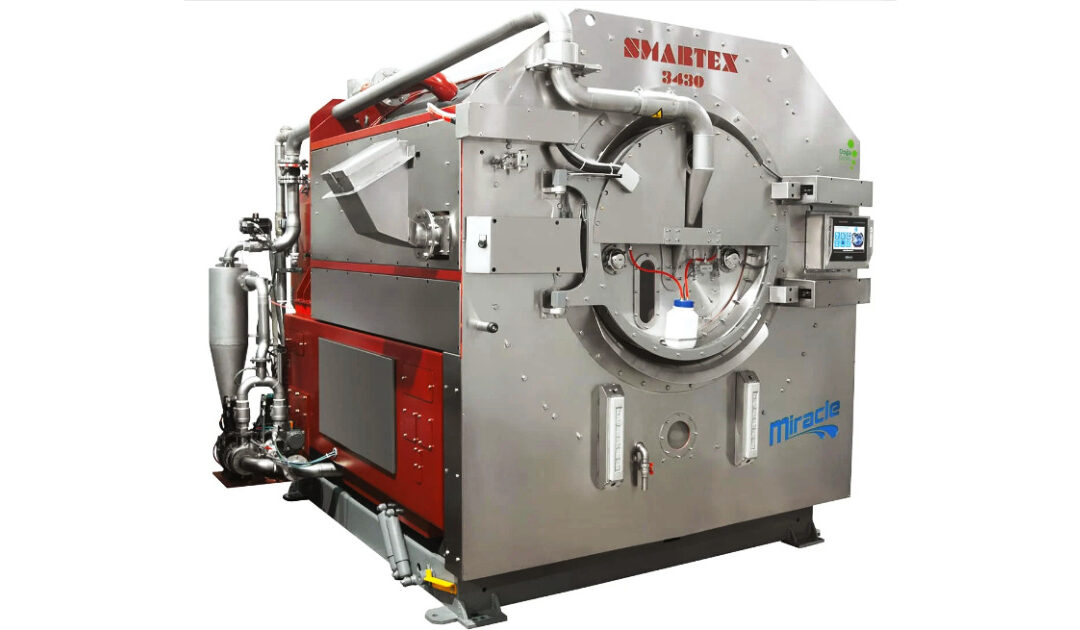 High-speed Laundry and textile finishing machine with data processing and visualization system from Tolkar