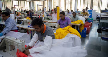 The YoY performance of the Indian textile sector was better in May than in April