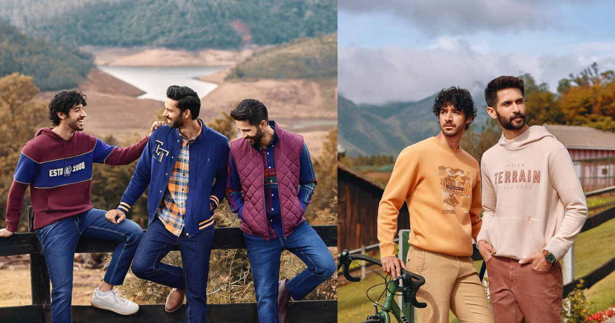Indian Terrain presents the perfect blend of style and comfort with its brand-new Autumn Winter Collection 2023