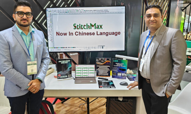 StitchMax’s embroidery digitizing software launched in the Chinese language