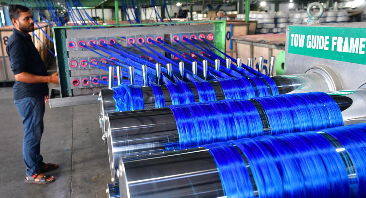 Sulochana Cotton Spinning in Tiruppur turns used PET bottles into