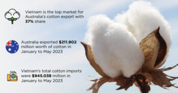 Vietnam is becoming Australia's leading cotton importer