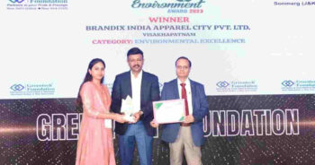 Brandix India Apparel City receives Greentech Environment Award for Environmental Excellence