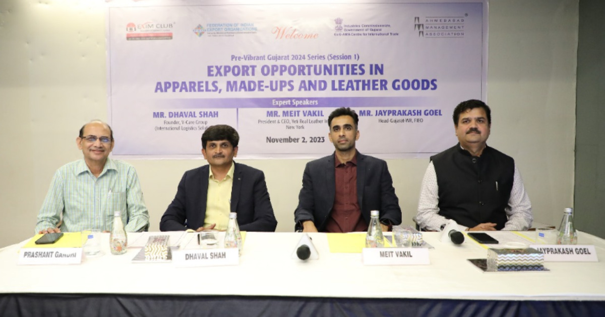 PreVibrant Gujarat 2024 series successfully held at AMAAhmedabad