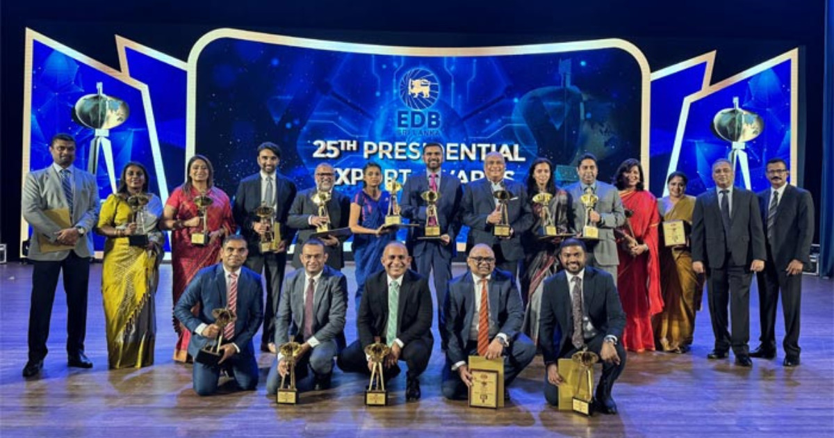 Sri Lankan apparel industry wins over 31 awards at the 25th President's