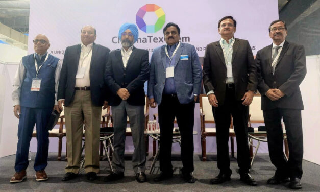 Panel discussion on growth opportunities for the Indian Textile Industry, at ChromaTexChem