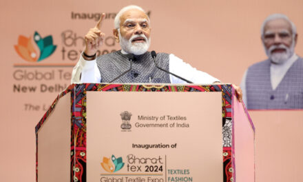 Prime Minister Narendra Modi Inaugurates BHARAT TEX 2024 – India’s Largest Textiles Mega Event at Bharat Mandapam
