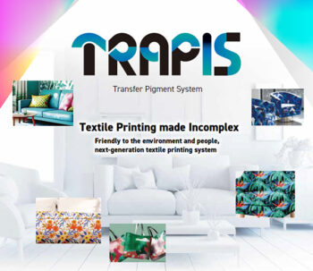 Next-generation textile printing system “TRAPIS” by Mimaki