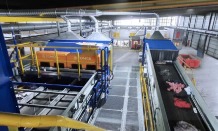 Circle-8 & Tomra partner for UK’s first automated textile sorting facility