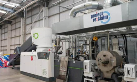 Polyester recycling plant opens in Kettering to tackle UK textile waste