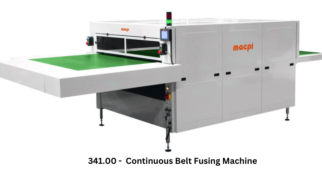 Macpi’s Tunnel Finisher and Belt Fusing Machine