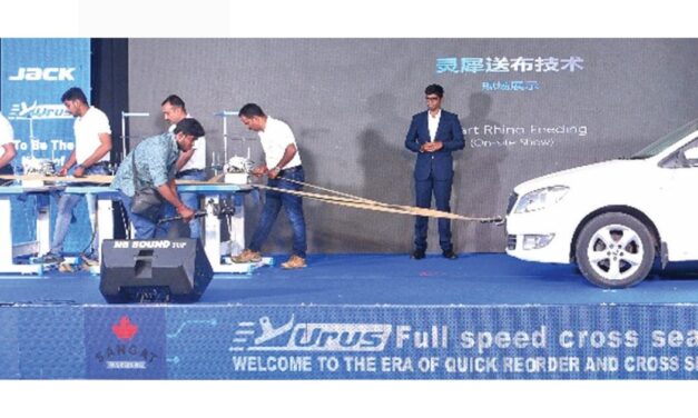 The New Jack “URUS” Intelligent Overlock Machine launched in Tirupur