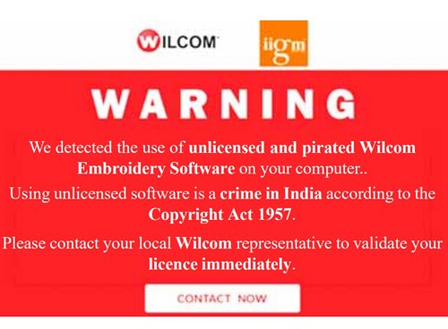 Copyright – Copywrong How the online world changes software piracy in the embroidery market