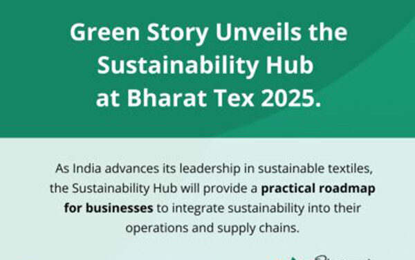 Green Story unveils the Sustainability Hub at Bharat Tex 2025