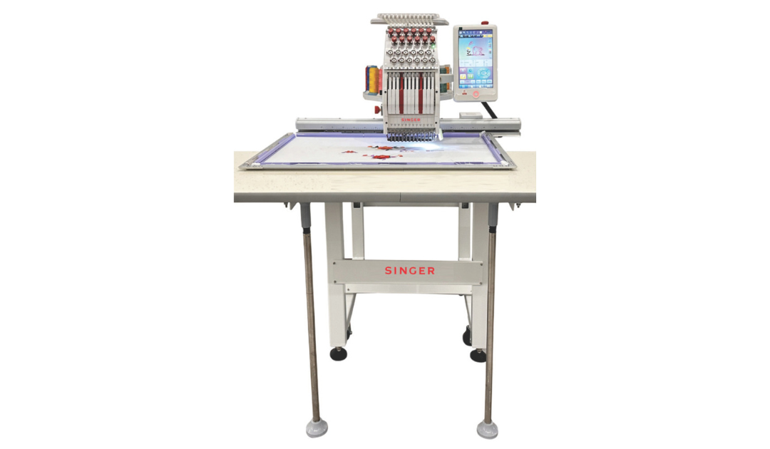 SINGER India introduces SE1201F-58 the latest Single Head 12 Needle Embroidery Machine