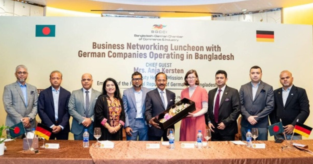 BGCCI hosts German-Bangladeshi Business networking event