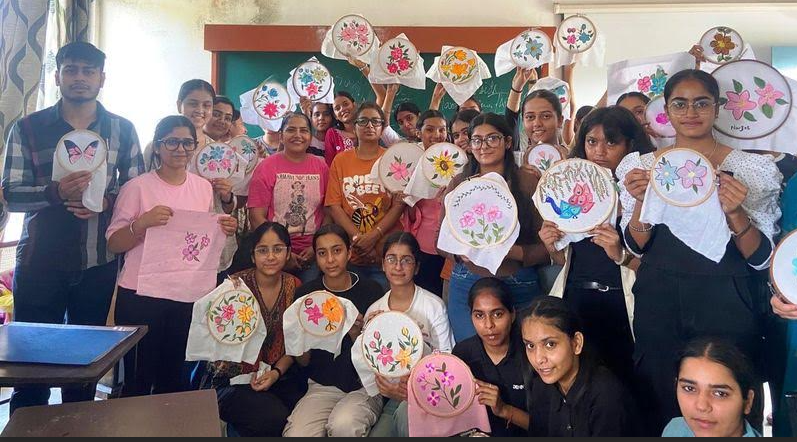 PAU students explore textile art