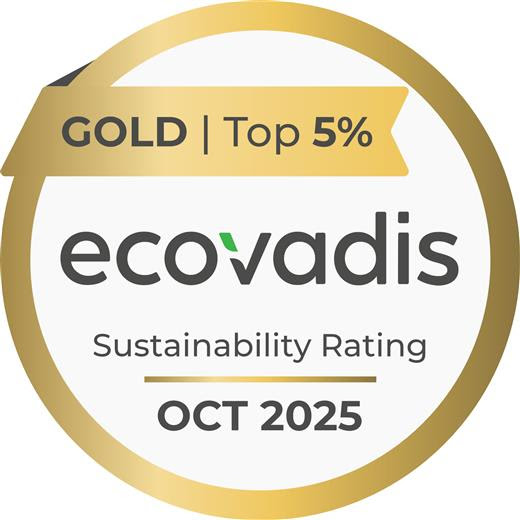 Archroma awarded EcoVadis Gold rating for second consecutive year