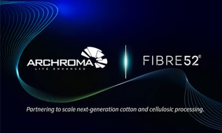 Archroma and Fibre52® partner to scale next-generation low-temperature neutral-pH, bleach system for cotton and cotton/polyester fabrics