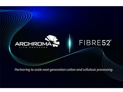 Archroma and Fibre52® partner to scale next-generation low-temperature neutral-pH, bleach system for cotton and cotton/polyester fabrics