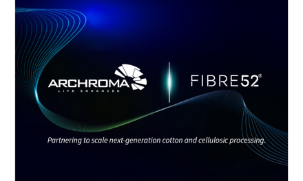 Archroma and Fibre52® partner to scale next-generation low-temperature neutral-pH, bleach system for cotton and cotton/polyester fabrics