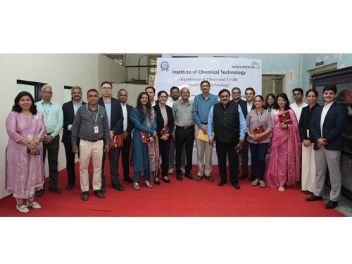 Archroma funds development of sustainable textile laboratory at Mumbai’s Institute of Chemical Technology