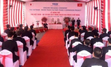 YKK Holds groundbreaking ceremony for Phase 3 Expansion of Vietnam Co., Ltd.’s Nhon Trach Factory