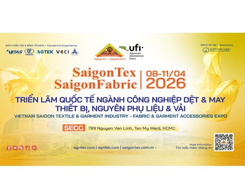 SaigonTex – SaigonFabric 2026 to showcase latest industry trends