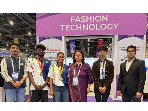 Young designers Shine at IndiaSkills 2025–26: AMHSSC celebrates excellence in fashion technology skill