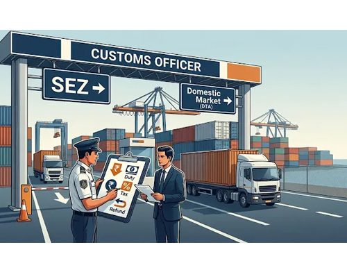 CBIC allows duty drawback on re-export of SEZ goods cleared to DTA