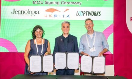 HKRITA signs MoU with Jeanologia and Looptworks to establish the green machine circular textile ecosystem, marking a breakthrough in scalable textile recycling