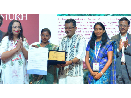 Better Cotton Initiative honours women farmers at Bharat Tex