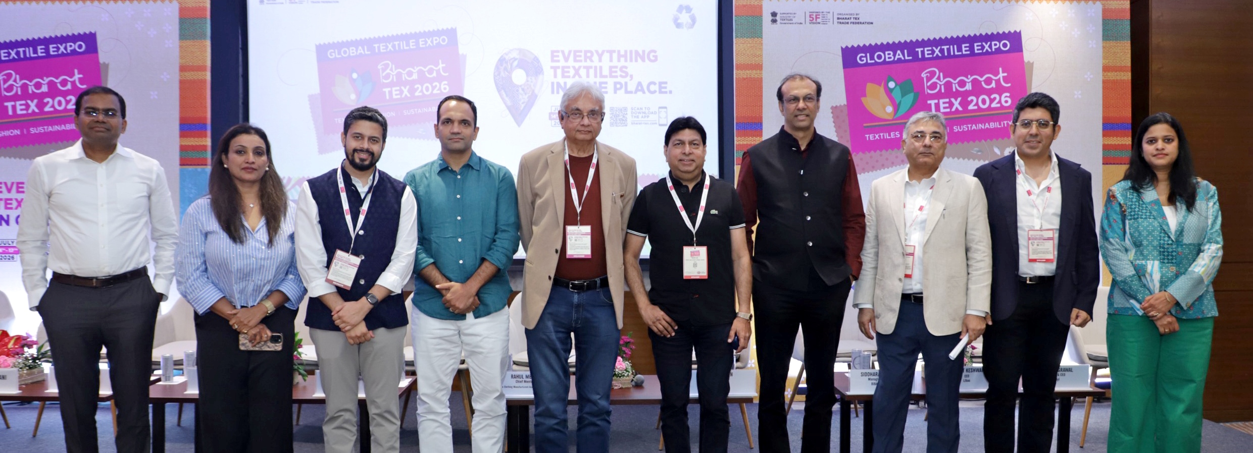 CMAI showcases India’s apparel excellence and global vision at the successfully concluded Bharat Tex 2026