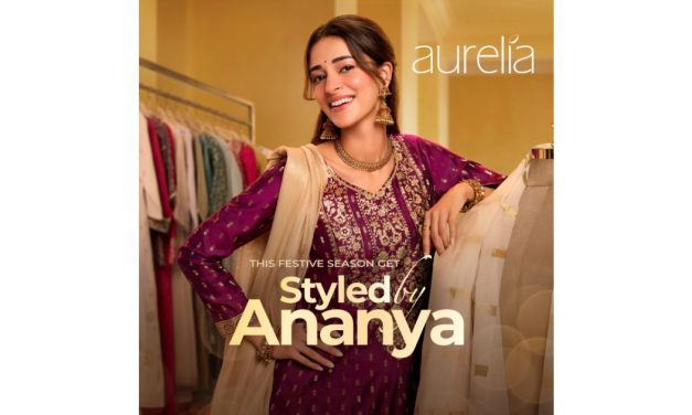 Ananya Panday takes the lead as Aurelia’s Chief Stylist for the festive season