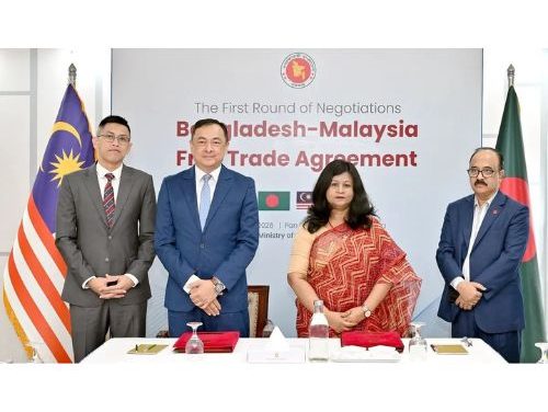 Bangladesh, Malaysia begin FTA talks, target deal by 2027