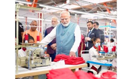 PM Modi Inaugurates New Garment Manufacturing Facility in Varanasi